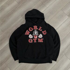 World Gym Black Hoodie